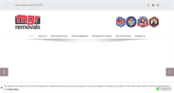 Desktop Screenshot of mgr-removals.co.uk